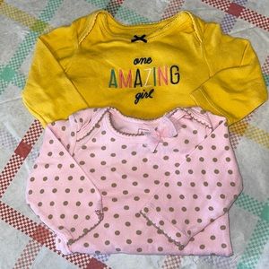 Girls long sleeve Onsie set (2 pieces)